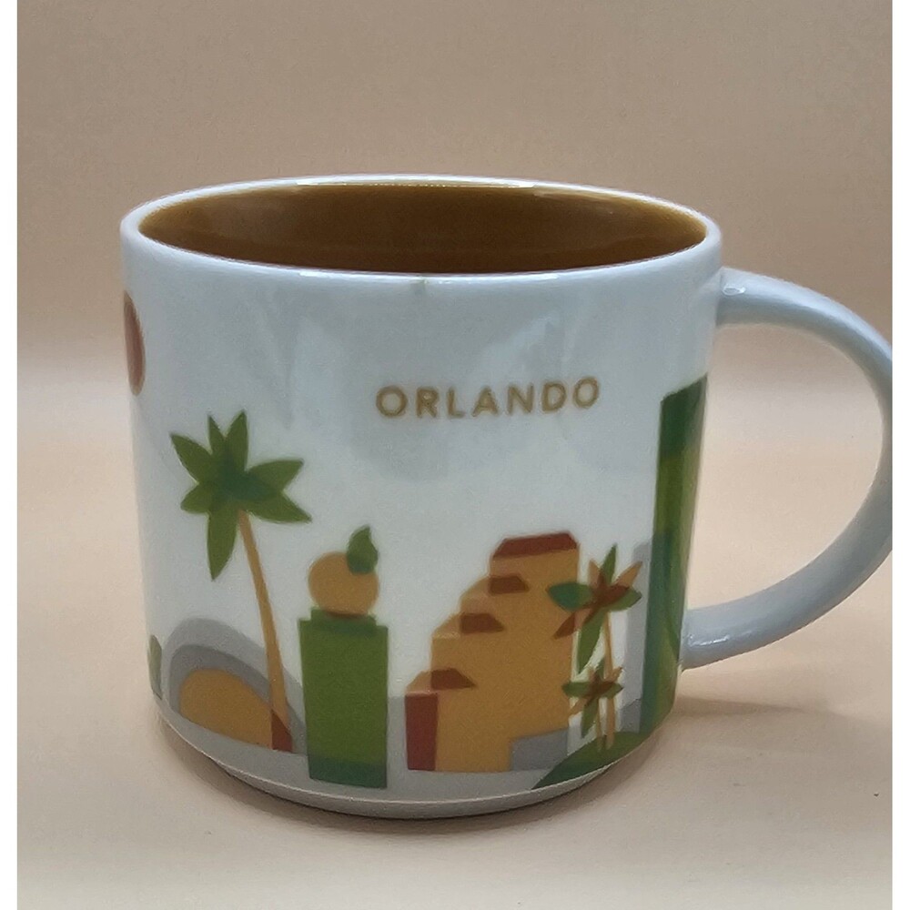 Orlando Florida Starbucks You Are Here Collection Coffee Mug 14oz Cup 2015 SBUX